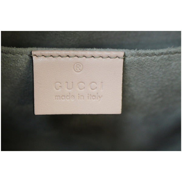 GUCCI GG Marmont Rucksack Chevron Leather Backpack Bag Pink 476671 - Final Sale