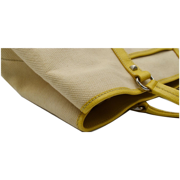 Fendi Fabric Canvas Leather Tote Bag - Dallas Handbags