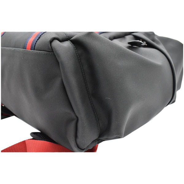 Gucci Techno Fabric Backpack Bag Black - Dallas Handbags