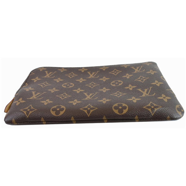 LOUIS VUITTON Etui Voyage PM Monogram Canvas Pouch Bag Brown
