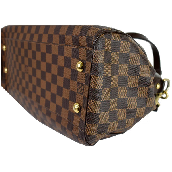 Louis Vuitton Trevi GM Damier Ebene 2way Shoulder Bag - golden buttons