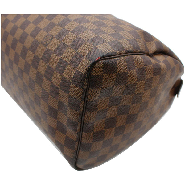 Louis Vuitton Speedy 35 Damier Ebene Satchel Bag For Sale