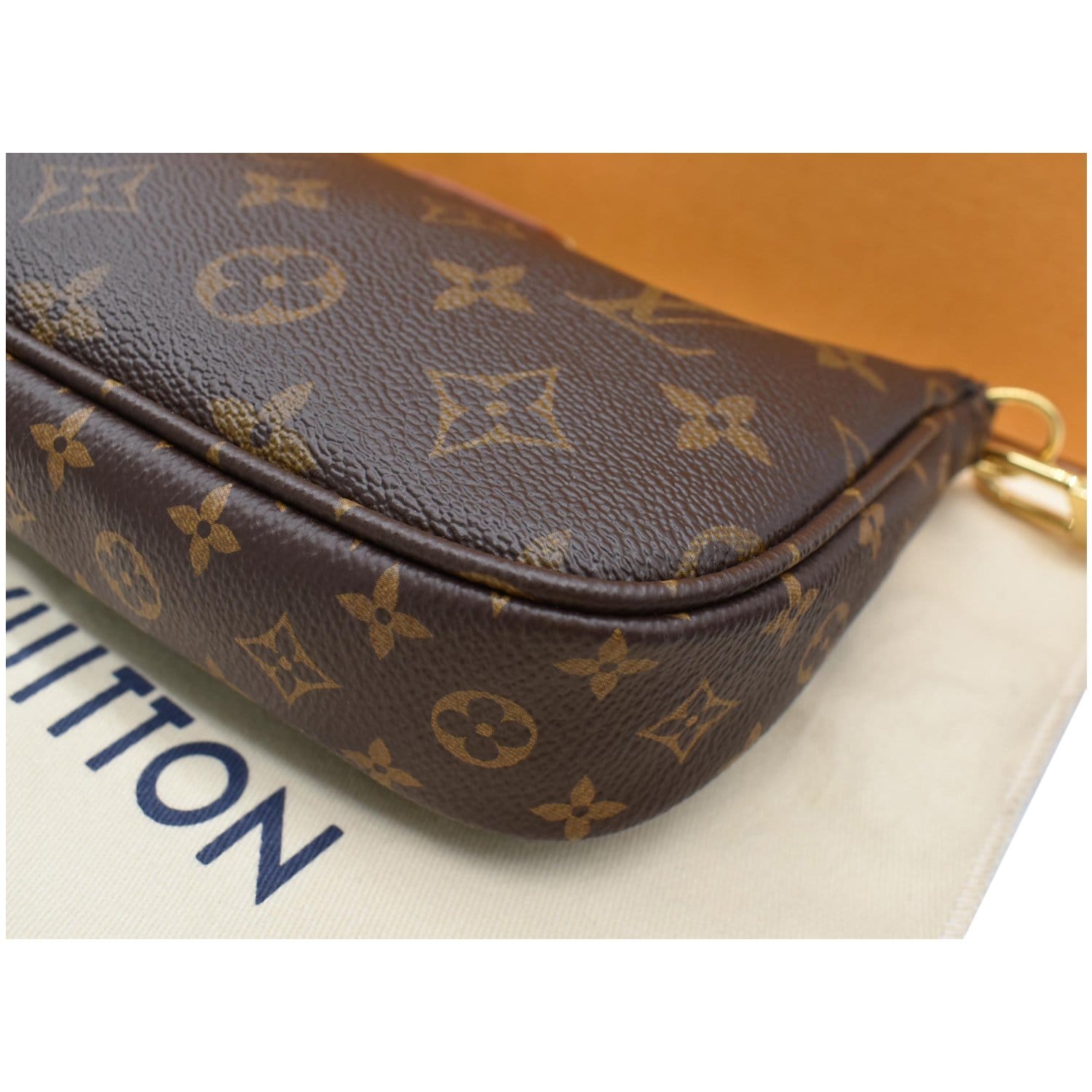 Louis Vuitton Khaki Monogram Canvas Multi-Pochette Accessories Bag