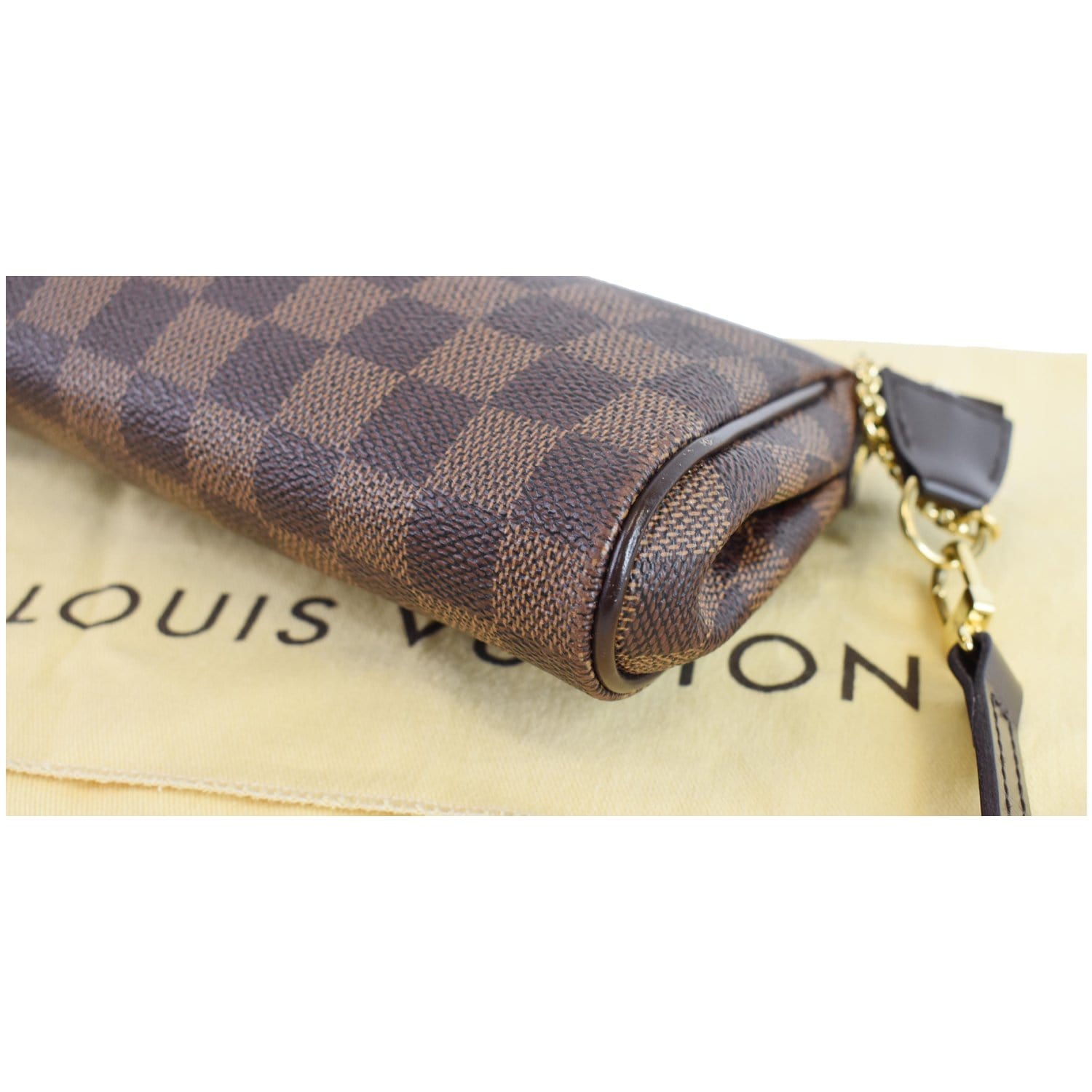 Louis Vuitton Eva Damier Ebene Clutch Crossbody Purse (SD2163) – AE Deluxe  LLC®