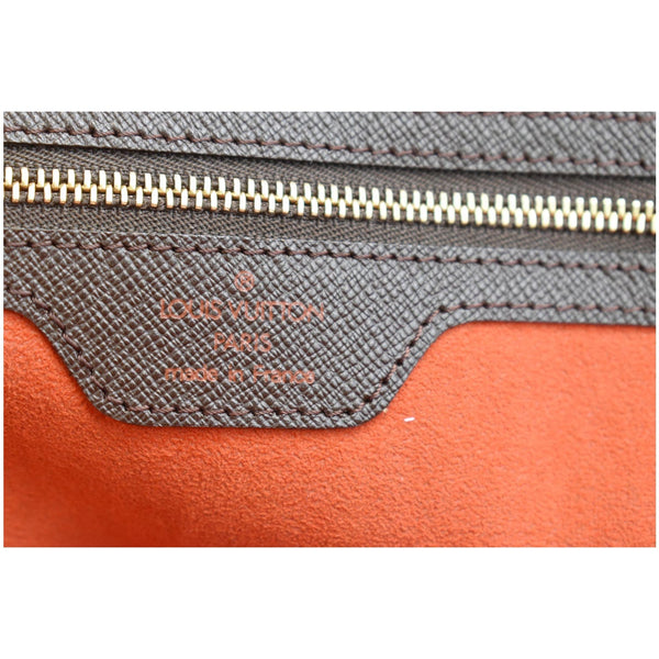 LOUIS VUITTON Brera Damier Ebene Satchel Bag Brown