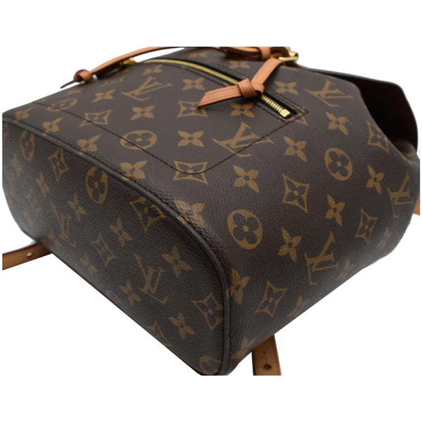 LOUIS VUITTON Montsouris NM Monogram Canvas Backpack Bag Brown