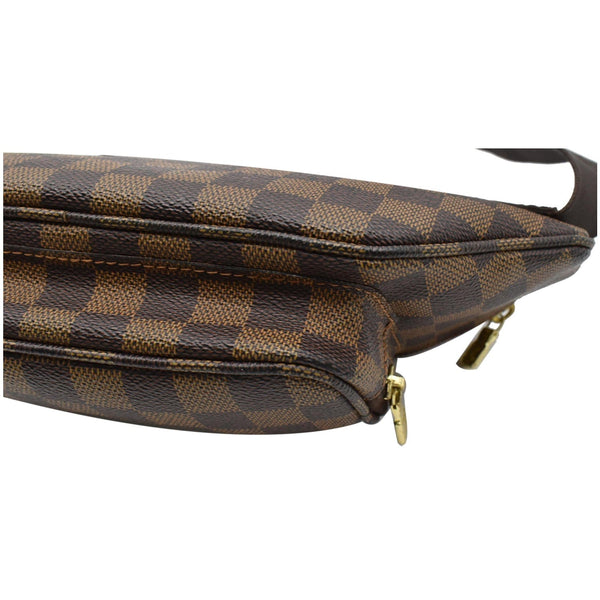 LOUIS VUITTON Melville Damier Ebene BumBag Brown