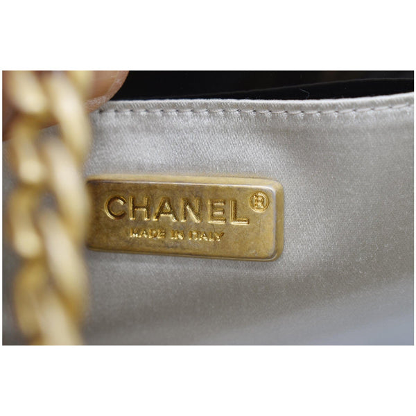 CHANEL By The Sea Quilted Lambskin Leather Clutch Wallet Metallic Silver