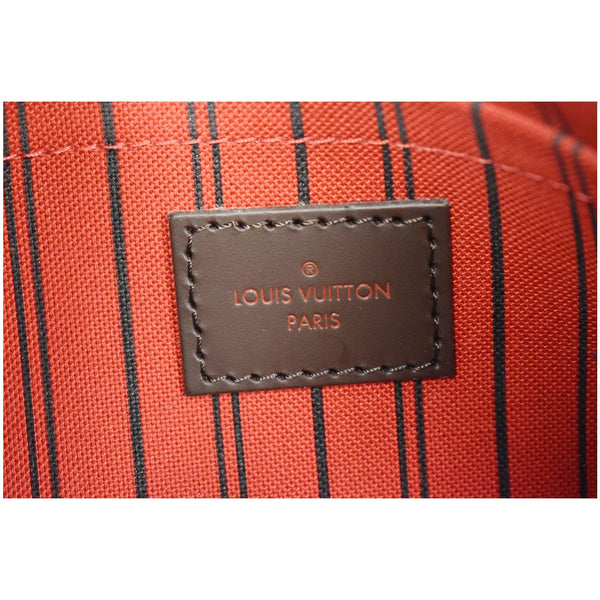 Louis Vuitton Neverfull MM Damier Ebene Wristlet Pouch - Shop at DDH