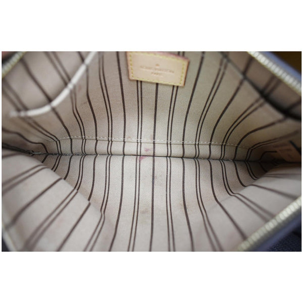 LOUIS VUITTON Neverfull GM Monogram Canvas Pochette Wristlet Pouch Brown