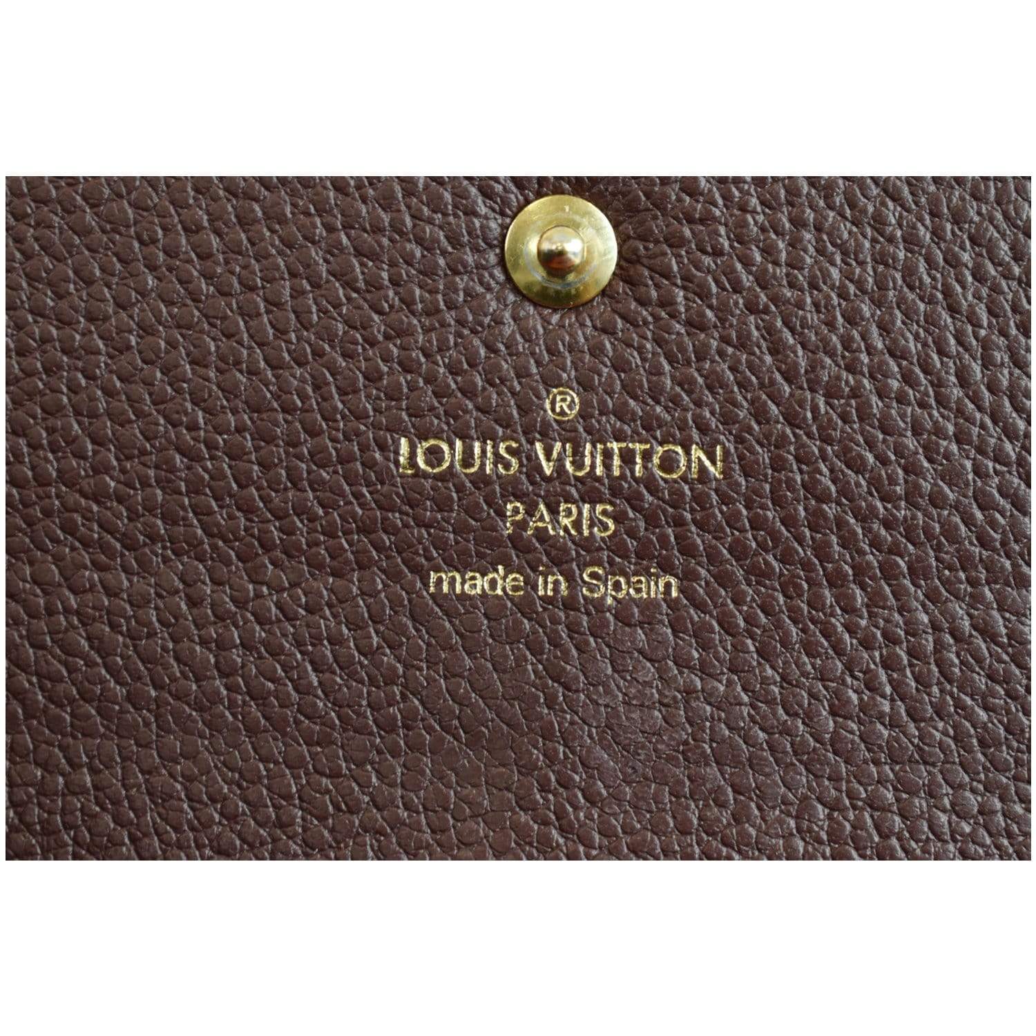 Louis Vuitton Emilie Wallet Monogram Empreinte Leather