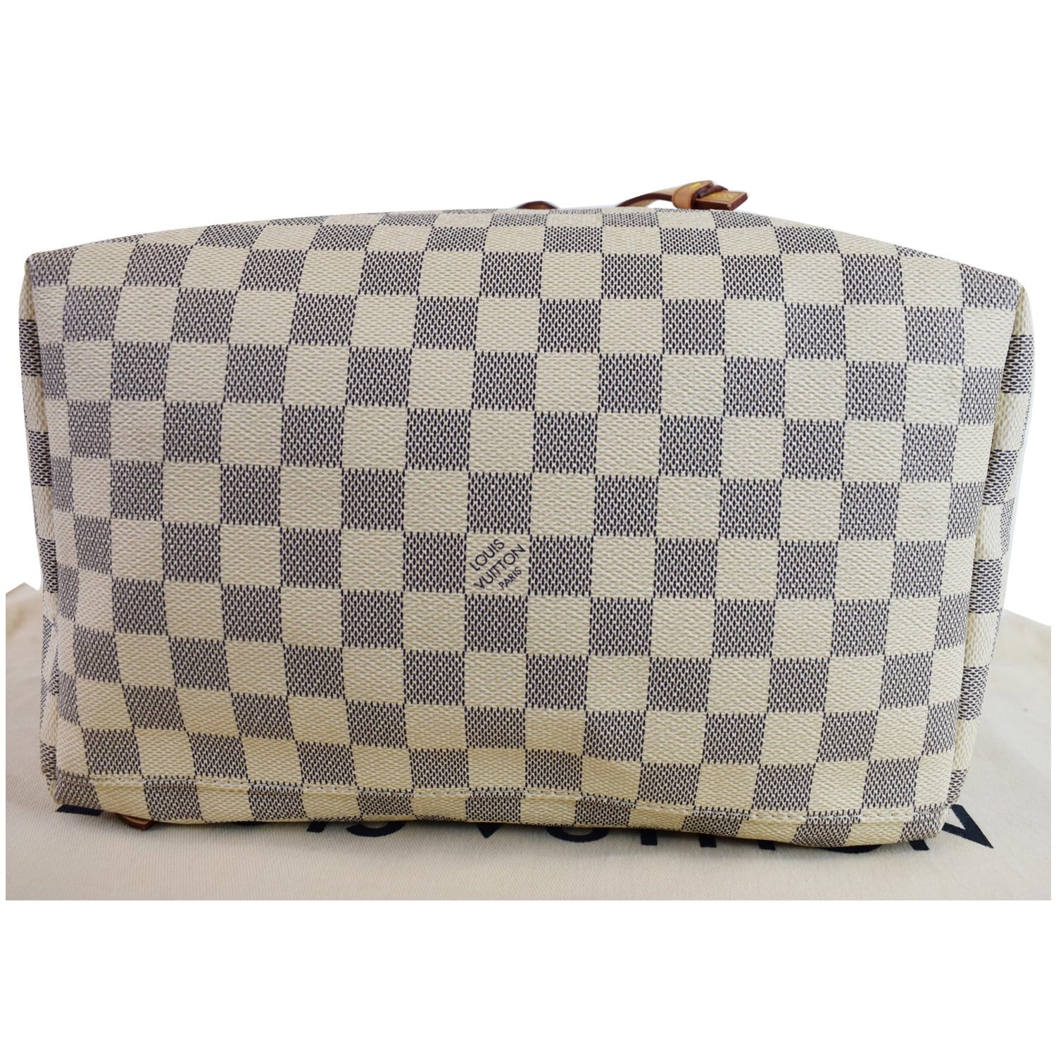 Sold at Auction: Louis Vuitton, Louis Vuitton - Damier Azur Sperone  Backpack - Cream / Blue Top Handle