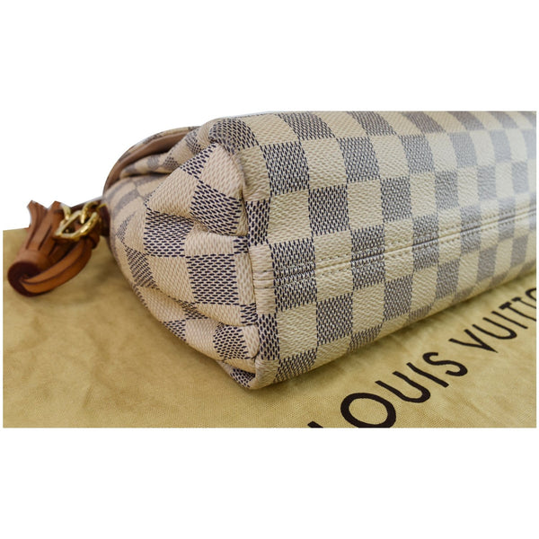 Louis Vuitton Croisette Damier Azur Crossbody Bag Women - white checks