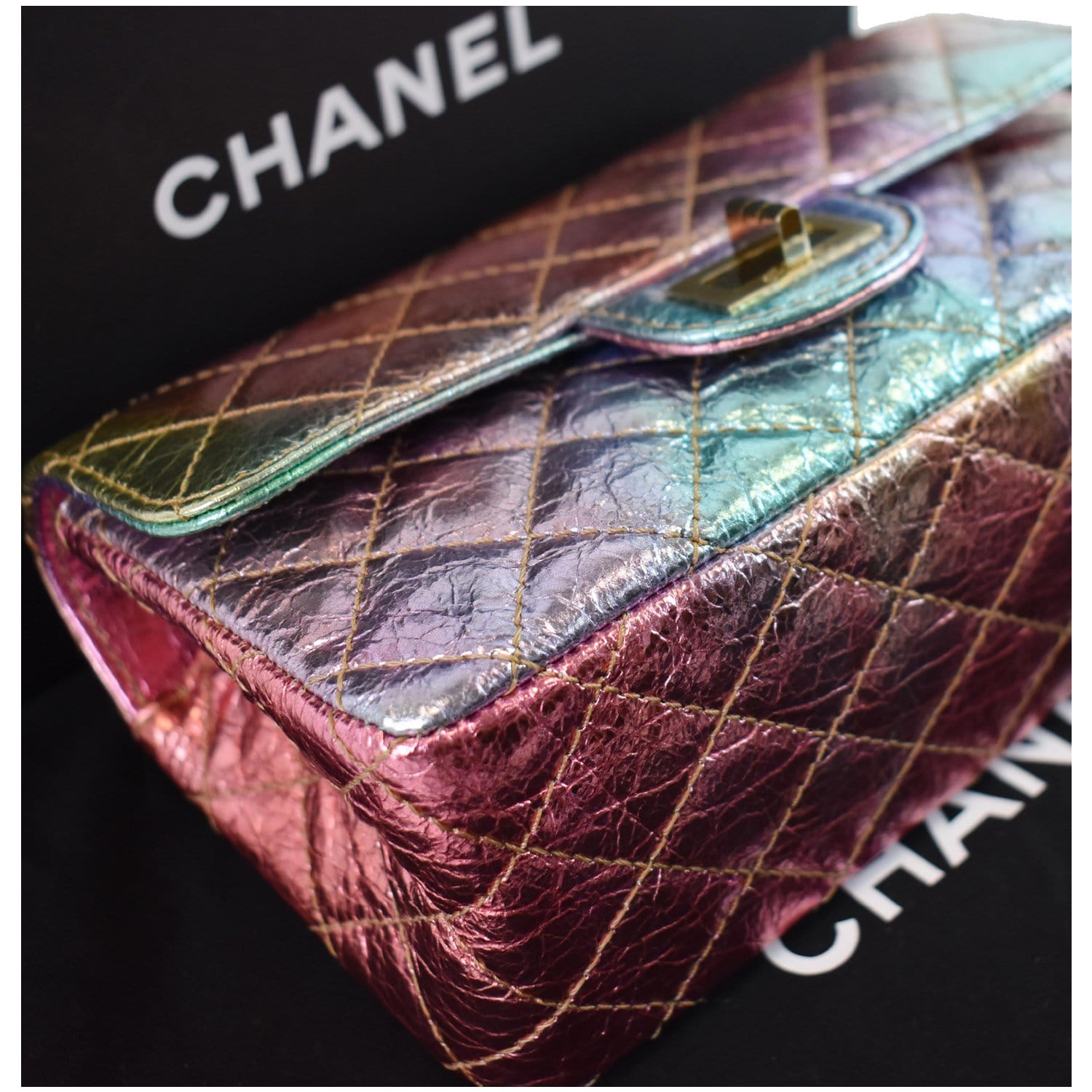 Chanel Dubai By Night Gas Can Minaudiere Clear Plexiglass at