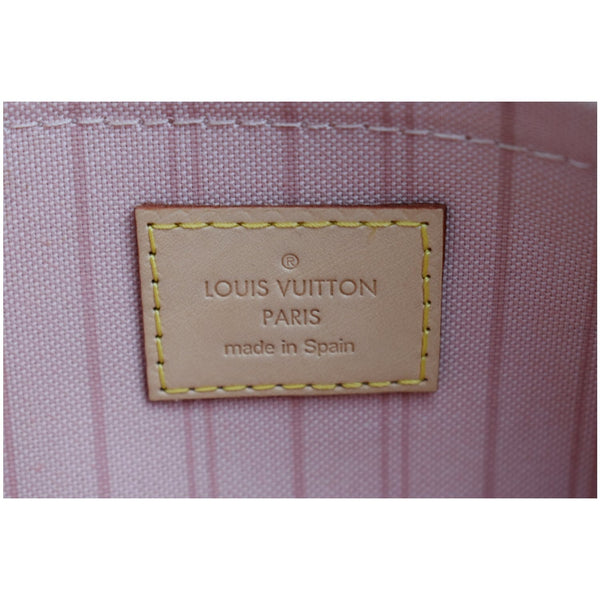 Louis Vuitton Neverfull MM Tahitienne Wristlet Pouch made in Spain