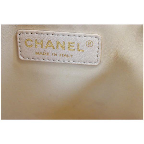 CHANEL Grand Shopping GST Caviar Leather Tote Bag Beige