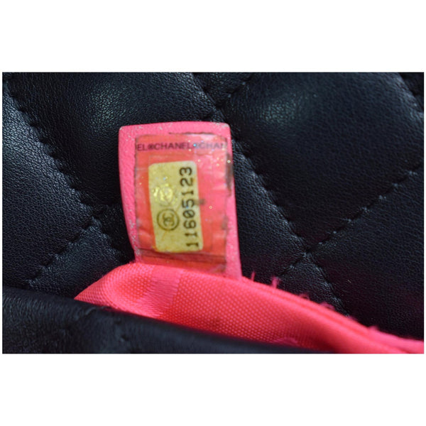 Chanel Cambon Ligne Quilted Leather Large Tote Bag Blackv