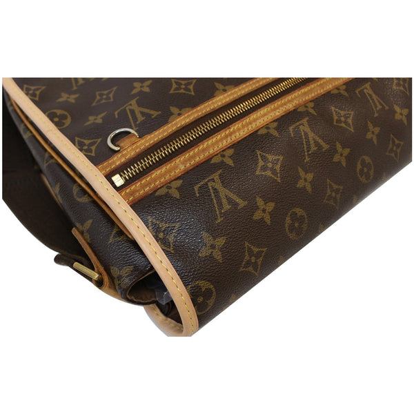 LOUIS VUITTON Bosphore GM Monogram Canvas Crossbody Bag Brown