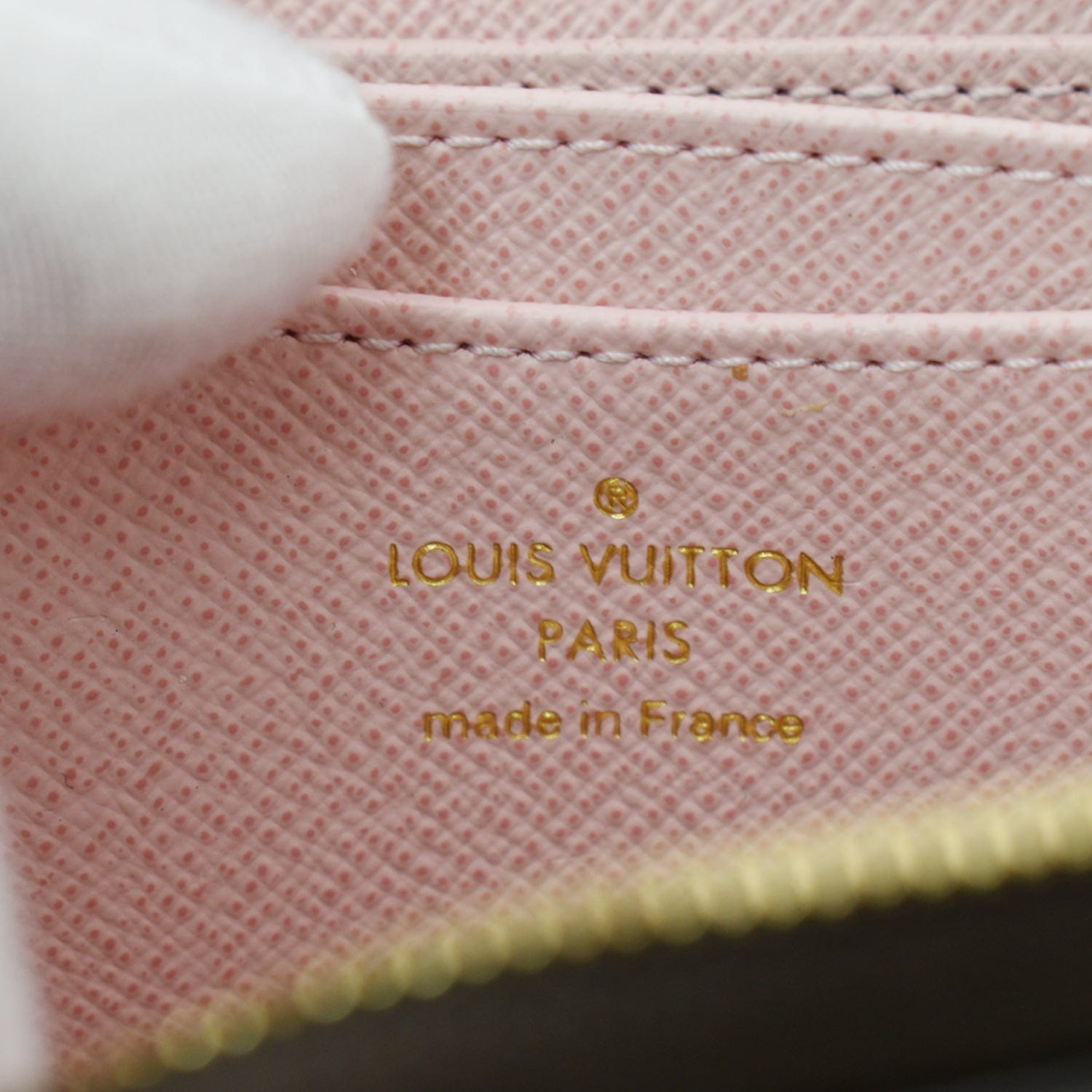 Louis Vuitton Zippy Coin Purse Valentine Dog Monogram Brown/Pink