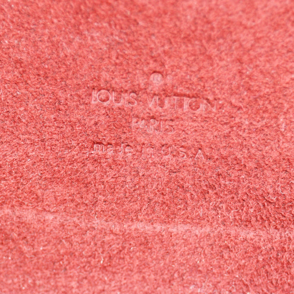 LOUIS VUITTON Sonatine Monogram Canvas Satchel Bag Brown