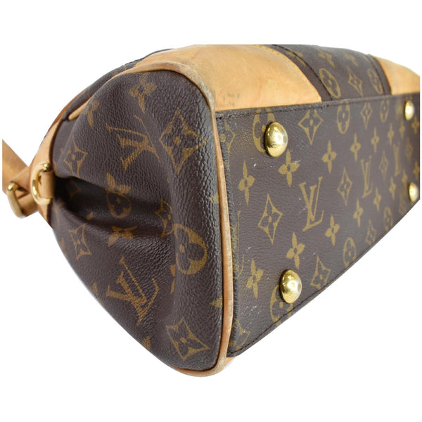 Louis Vuitton Beverly MM Monogram Canvas Shoulder Bag - brass studs