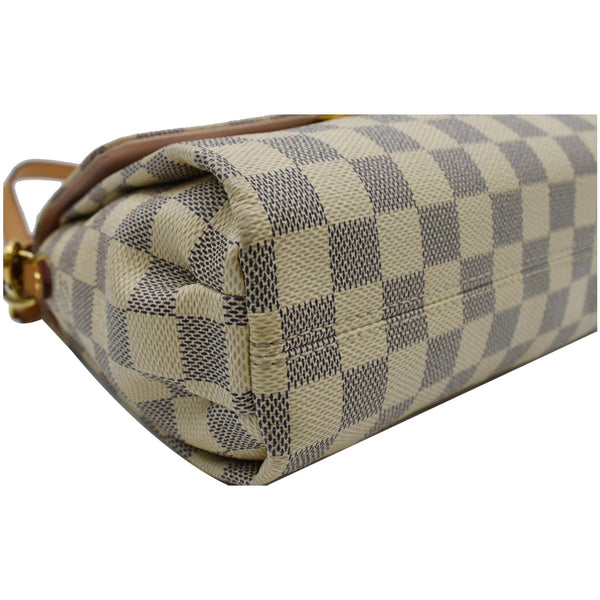 Louis Vuitton Croisette Damier Azur Satchel Crossbody Bag