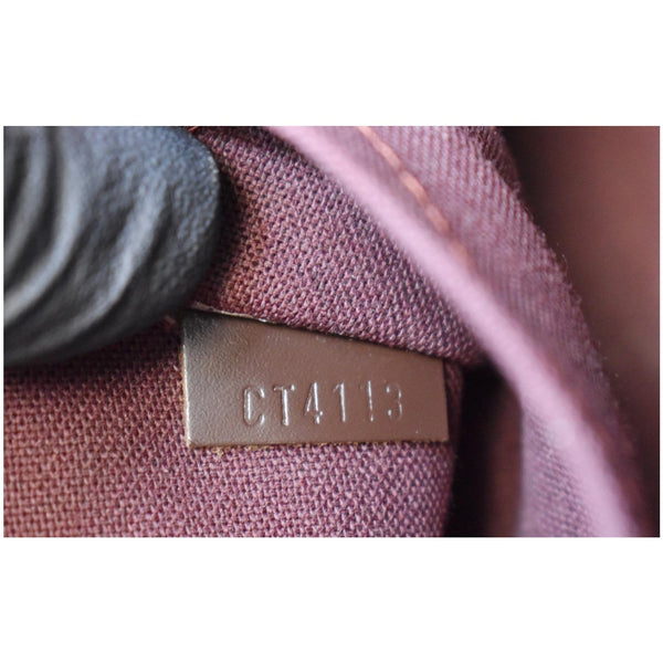 Louis Vuitton Alma Damier Ebene Satchel Bag Women-Brown - bag code CT4113
