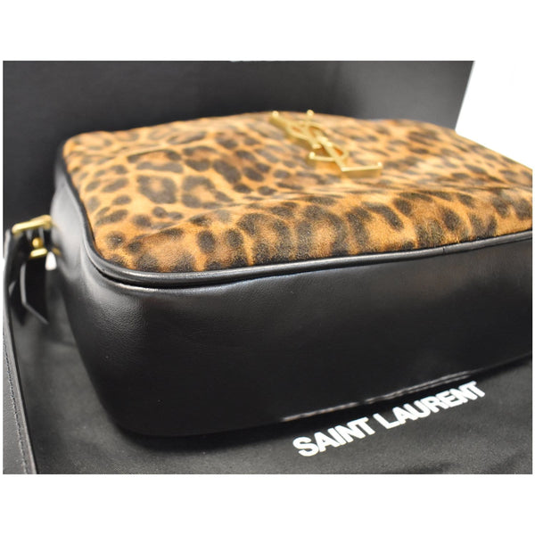Yves Saint Laurent Lou Camera Leopard-Print Bag