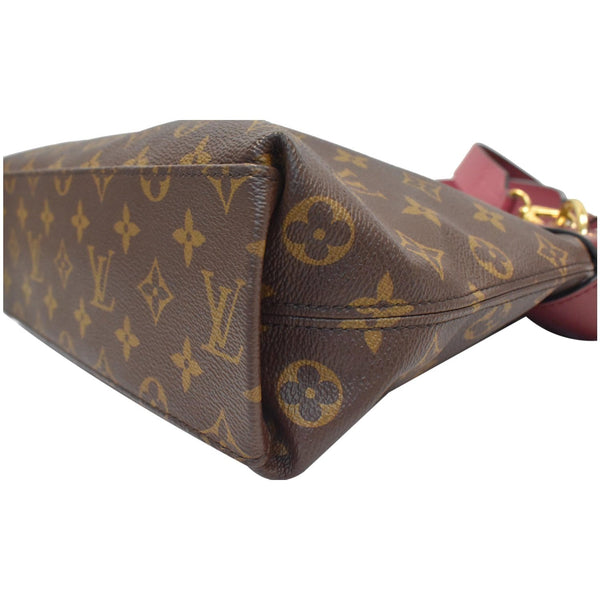 LOUIS VUITTON Tuileries Besace Monogram Canvas Shoulder Bag Rose Bruyere