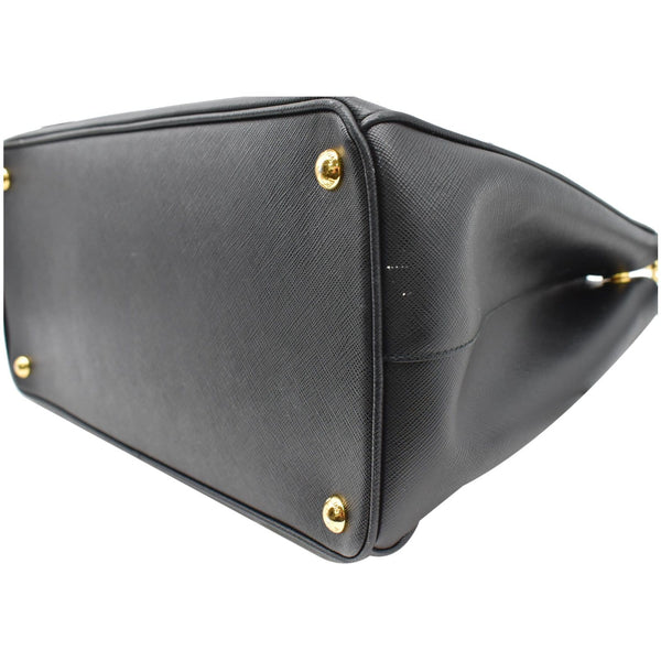 PRADA Galleria Large Saffiano Leather Tote Bag Black