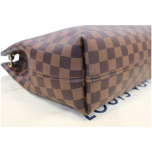 Louis Vuitton Graceful PM Damier Ebene Shoulder Bag - corner