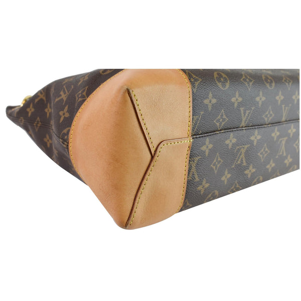 Louis Vuitton Berri PM Monogram Canvas Shoulder Bag - brown corner