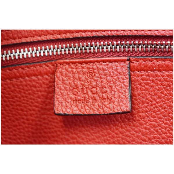 Gucci Jackie Large Top Handle Leather Bag made in Italy