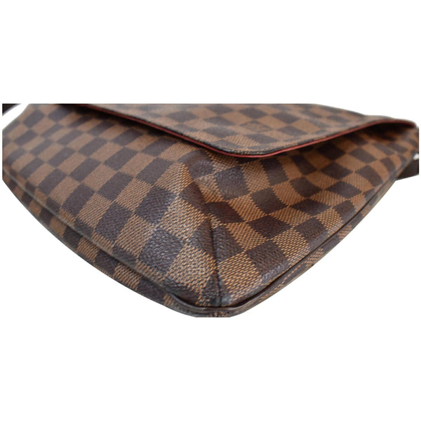 LOUIS VUITTON Musette Salsa GM Damier Ebene Crossbody Bag Brown