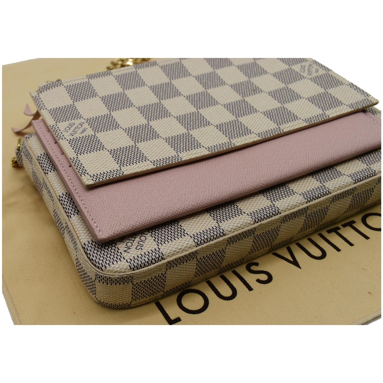 Louis Vuitton Nautical Damier Azur Pochette Felicie - Neutrals Crossbody  Bags, Handbags - LOU751399