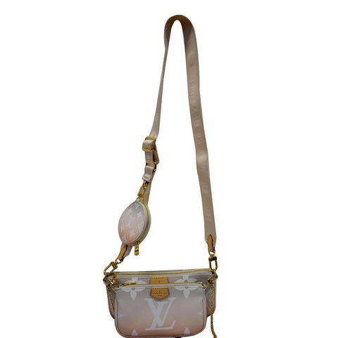 LOUIS VUITTON Multi Pochette Accessories Monogram Canvas Shoulder Bag Mist