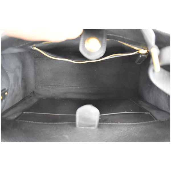 TOM FORD T Twist Small Leather Top Handle Bag Black