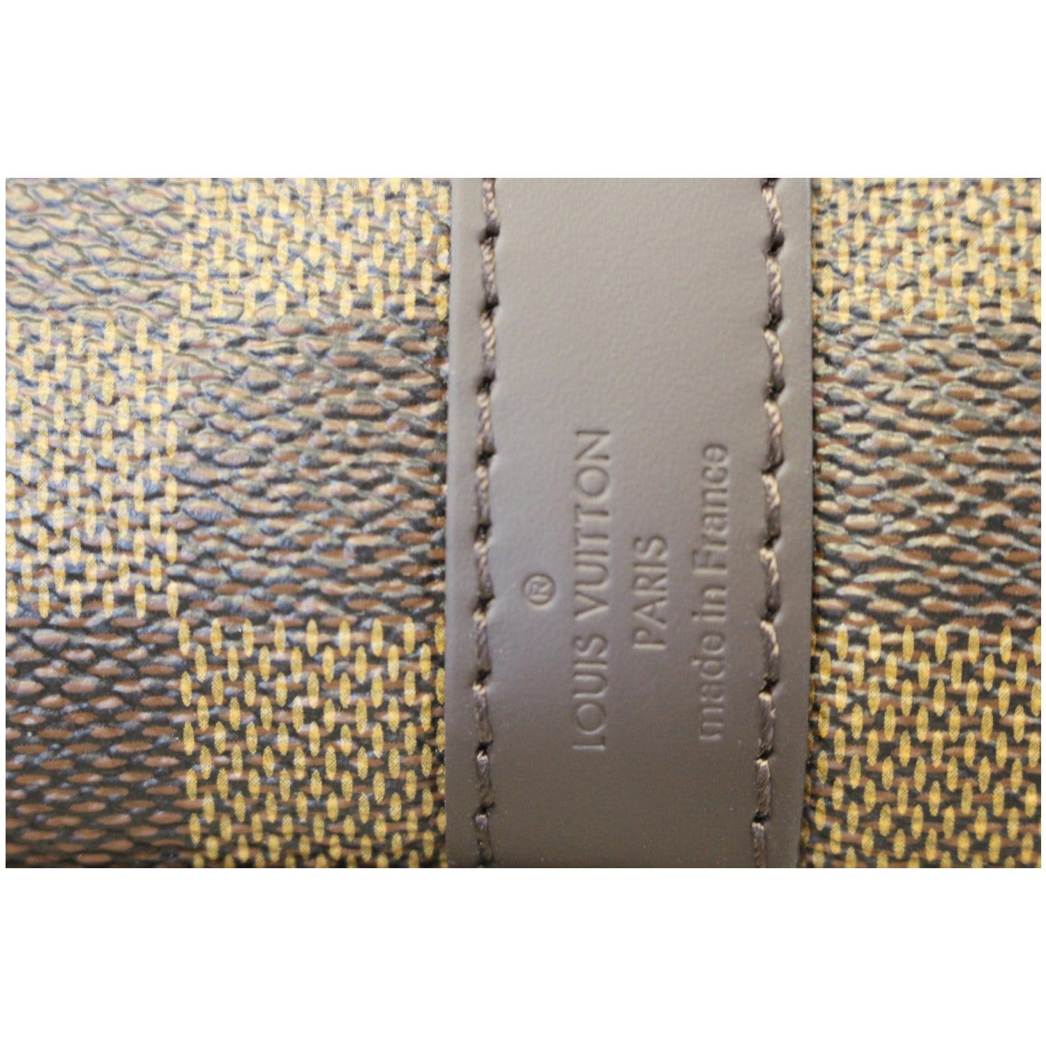 Louis Vuitton Ebene Damier Coated Canvas Speedy 30 Gold Hardware