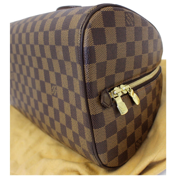 LOUIS VUITTON Ribera MM Damier Ebene Satchel Bag Brown-US