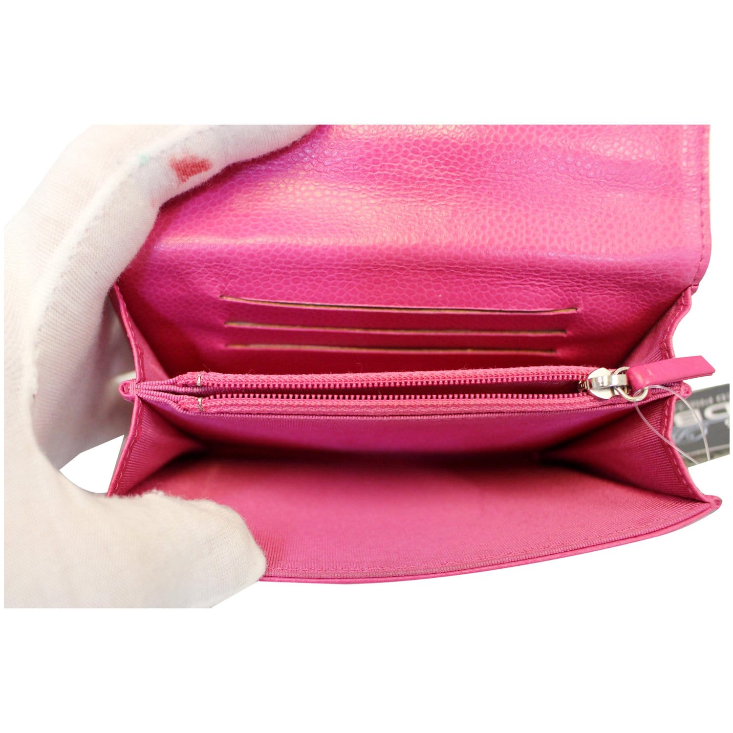 pink chanel backpack black