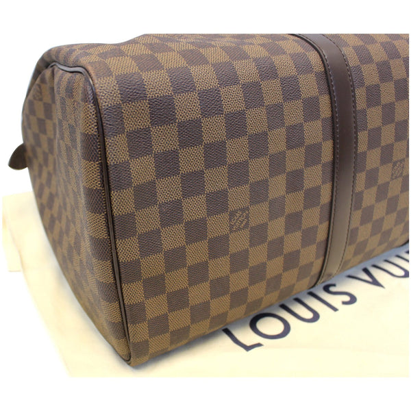 LOUIS VUITTON Keepall 50 Damier Ebene Boston Travel Bag-US