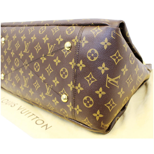 LOUIS VUITTON Artsy MM Monogram Canvas Shoulder Bag Brown-US