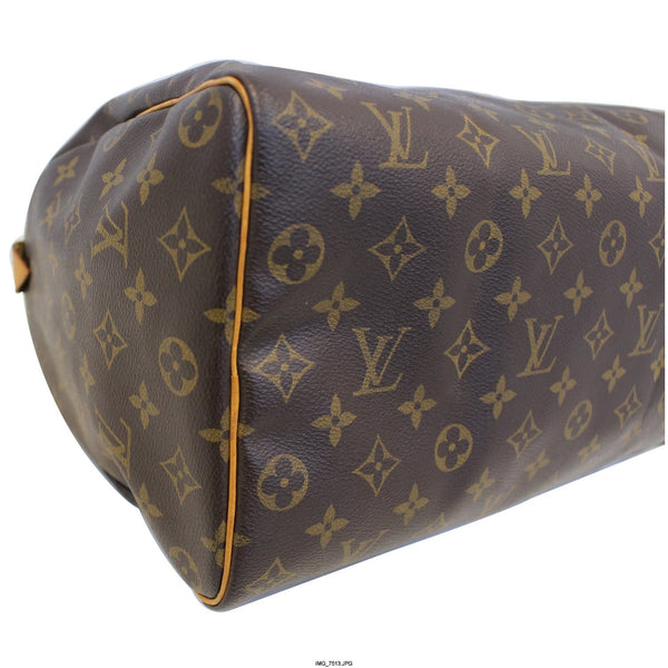 LOUIS VUITTON Speedy 35 Monogram Canvas Satchel Bag