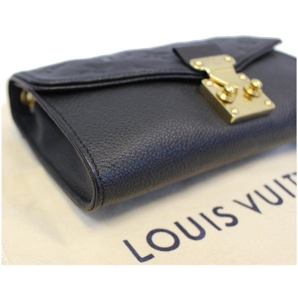 LOUIS VUITTON St Germain Pochette Empreinte Leather Shoulder Bag Black - 15% OFF
