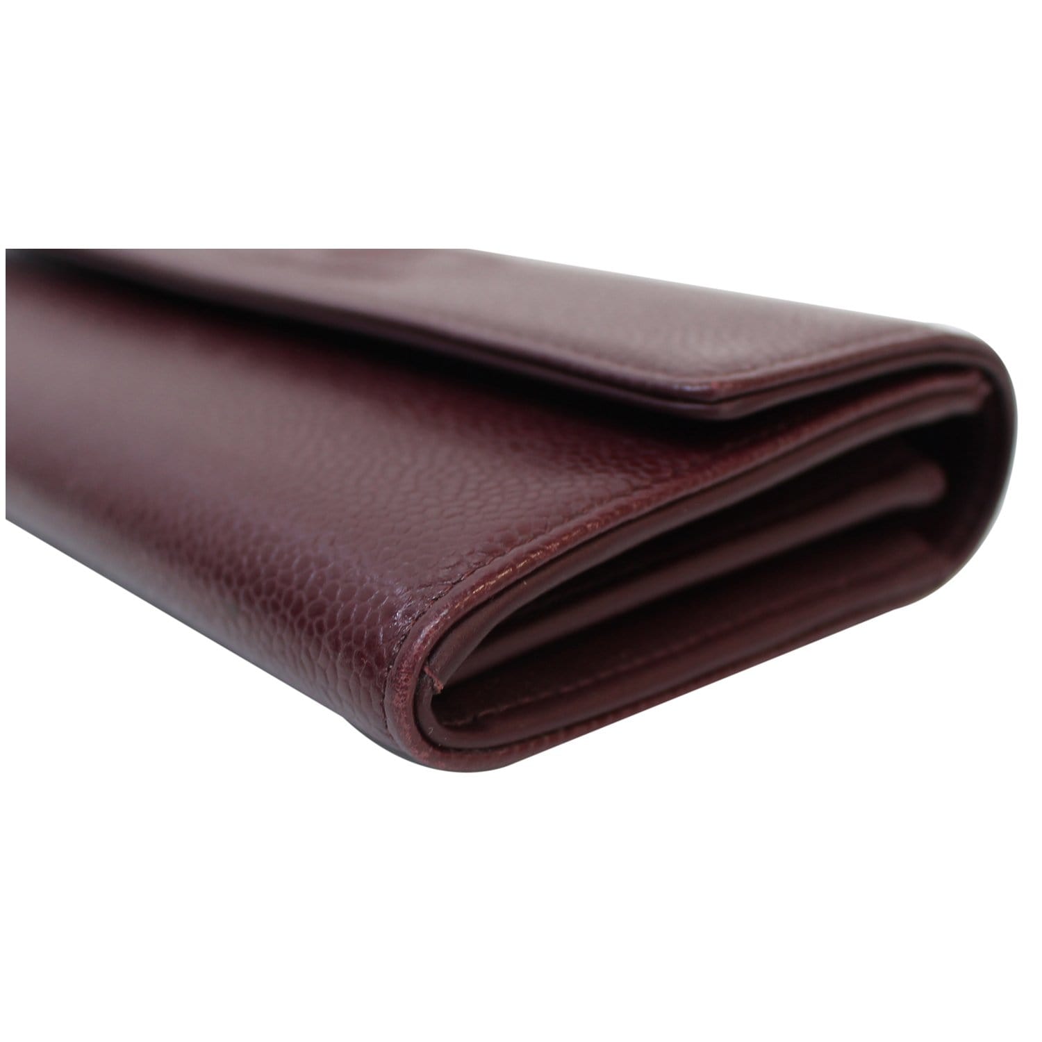 Timeless Chanel Burgundy Classic Jumbo Flap bag SHW Dark red Leather  ref.352079 - Joli Closet