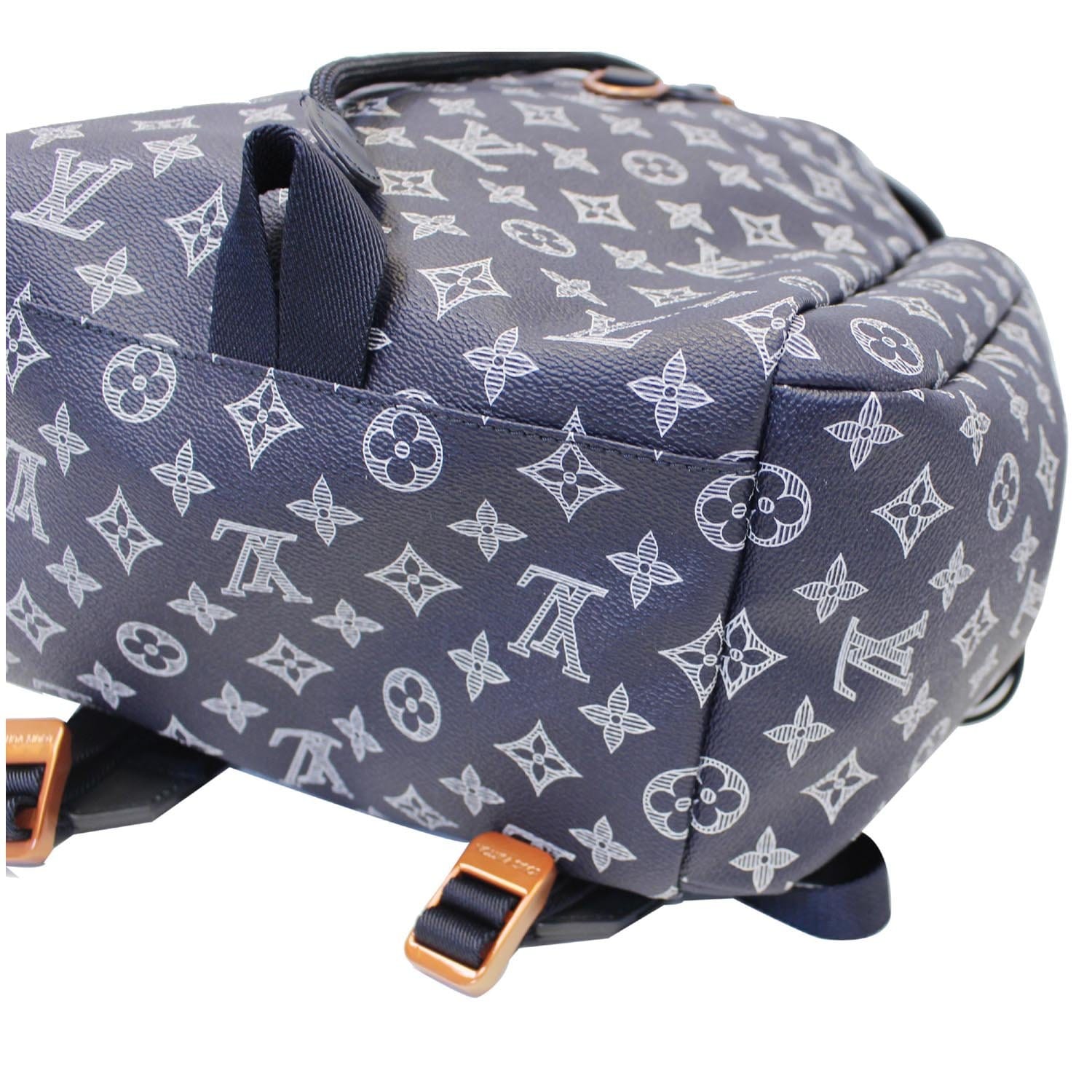 Louis Vuitton Navy Monogram Canvas Discovery Backpack QJB1PQ94NB000