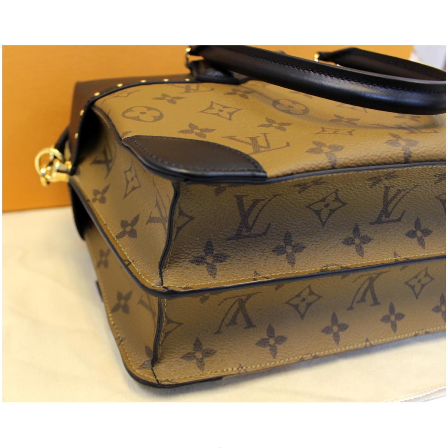Louis Vuitton City Malle MM Reverse Monogram Brown Leather ref.144371 -  Joli Closet