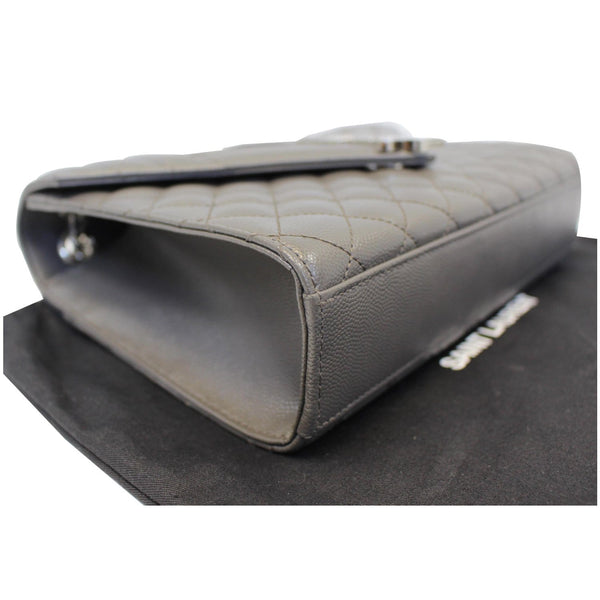 YVES Saint Laurent Envelope Medium Chain Shoulder Bag Grey