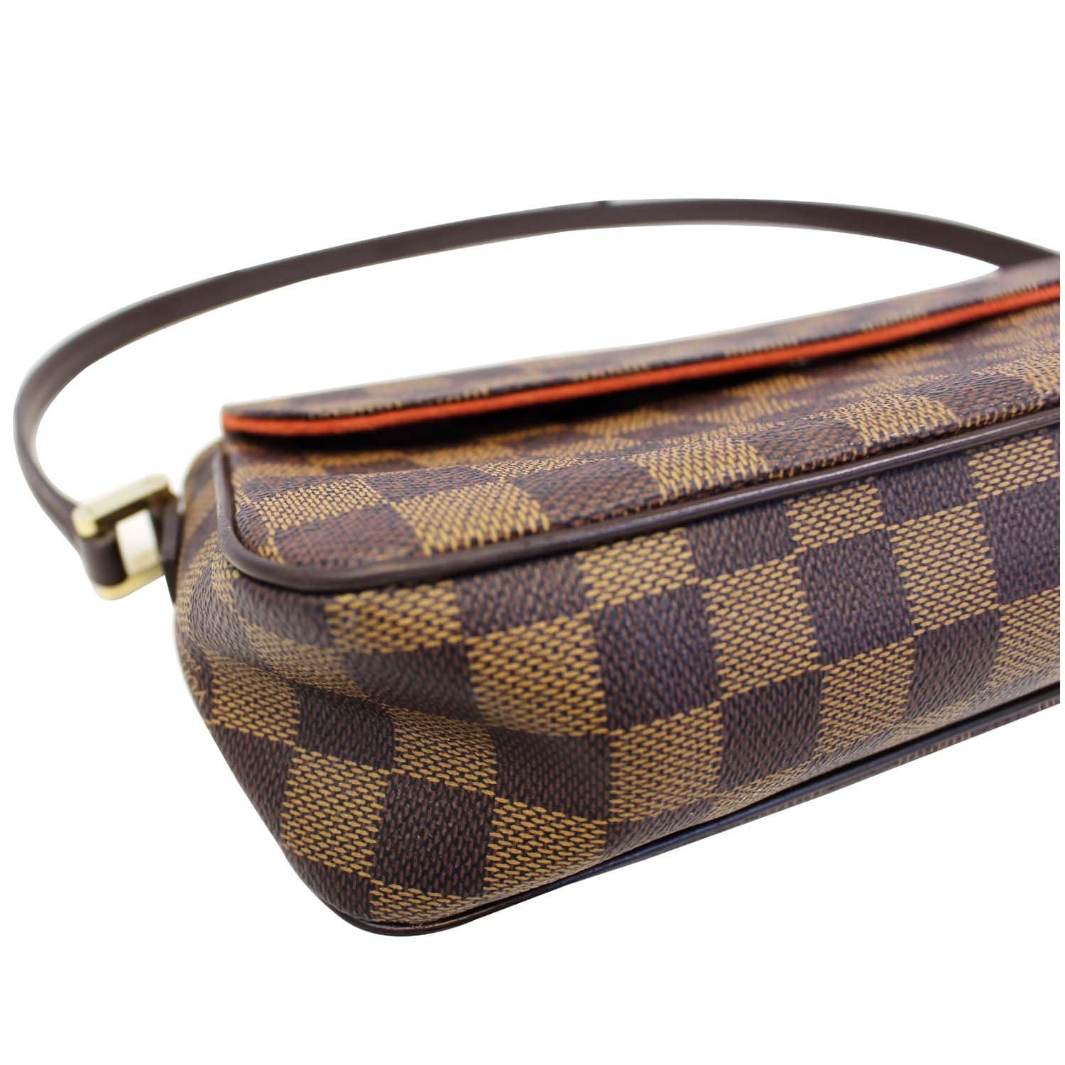 Pre-Owned Louis Vuitton Recoleta Damier Ebene Brown Shoulder Bag Purse  FL1002 - Vinted