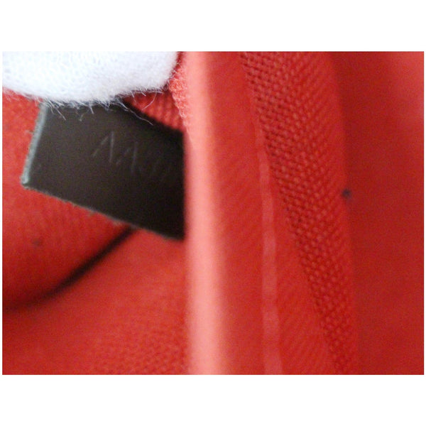 LOUIS VUITTON Alma BB Damier Ebene Satchel Bag Brown